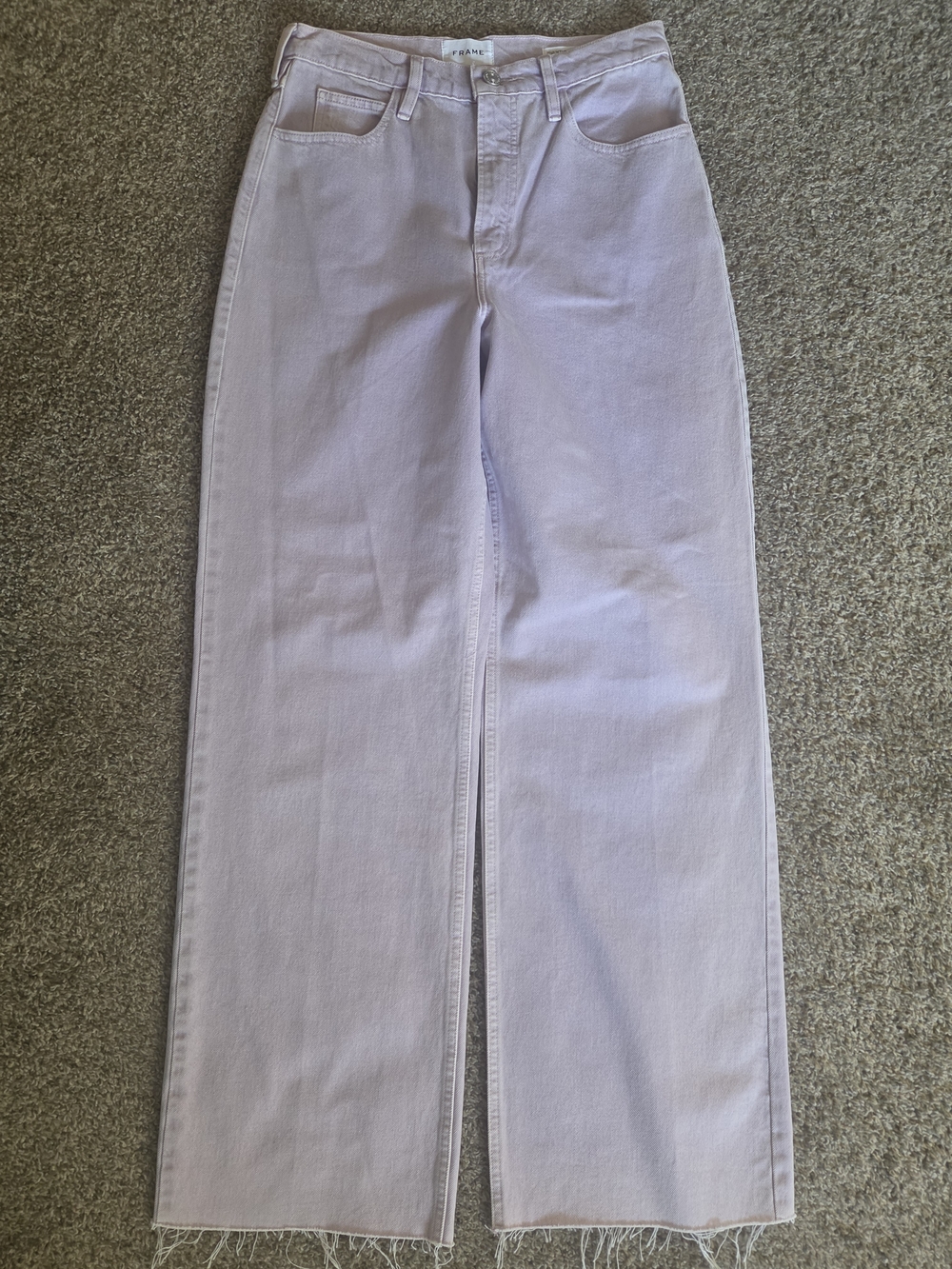 Frame Lavender Purple Denim Jeans